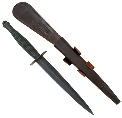 Lot 594 - A THIRD PATTERN FAIRBAIRN-SYKES COMMANDO KNIFE OR DAGGER