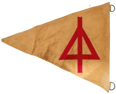 Lot 810 - A VERY RARE DIVISIONAL PENANT FOR THE 15TH PANZER GROUP AFRIKA KORPS