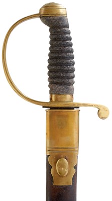 Lot 212 - A VICTORIAN MARINE POLICE OR CUSTOMS SWORD