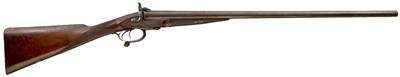 Lot 472 - A 13-BORE DOUBLE BARRELLED PINFIRE SPORTING GUN BY DENYER