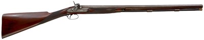 Lot 469 - AN 18-BORE SINGLE BARRELLED PERCUSSION SPORTING GUN BY BLISSETT & SONS