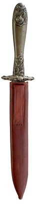 Lot 565 - A VICTORIAN BOWIE KNIFE BY BURLEY