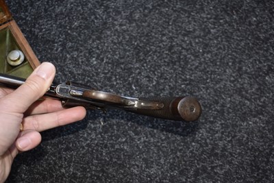 Lot 354 - A CASED 120-BORE FIVE-SHOT PERCUSSION 2ND MODEL DEANE HARDING REVOLVER