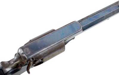 Lot 353 - A CASED 120-BORE FIVE-SHOT PERCUSSION 1ST MODEL DEANE HARDING REVOLVER
