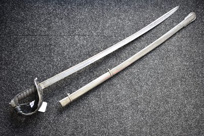Lot 151 - AN 1821 PATTERN HEAVY CAVALRY OFFICER'S SWORD