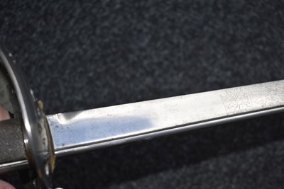Lot 151 - AN 1821 PATTERN HEAVY CAVALRY OFFICER'S SWORD