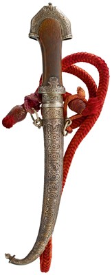 Lot 70 - A 19TH CENTURY MOROCCAN KOUMMYA OR JAMBIYA