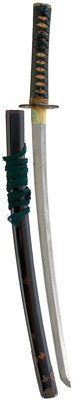 Lot 11 - A WAKIZASHI