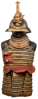 Lot 46 - AN EDO PERIOD JAPANESE SAMURAI ARMOUR