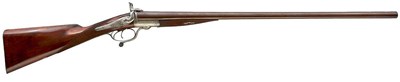 Lot 460 - A 12-BORE DOUBLE BARRELLED PINFIRE SPORTING GUN BY EDWARD BOND