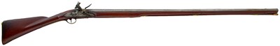 Lot 374 - A 13-BORE FULL STOCKED FLINTLOCK FOWLING PIECE