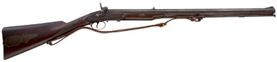 Lot 402 - A .560 CALIBRE PERCUSSION SMOOTH BORE SADDLE RING CARBINE