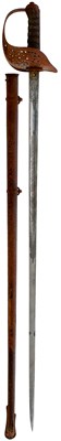 Lot 179 - A VICTORIAN 1897 PATTERN ROYAL MARINE LIGHT INFANTRY OFFICER'S SWORD