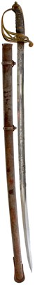 Lot 176 - AN 1845 PATTERN INFANTRY OFFICER'S SWORD