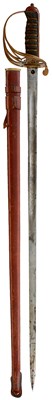 Lot 177 - A GVR RAMC OFFICER'S SWORD