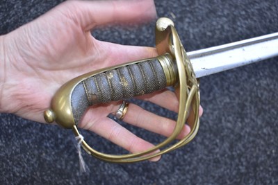 Lot 175 - A VICTORIAN 1822 PATTERN INDIAN ARMY OFFICER'S SWORD