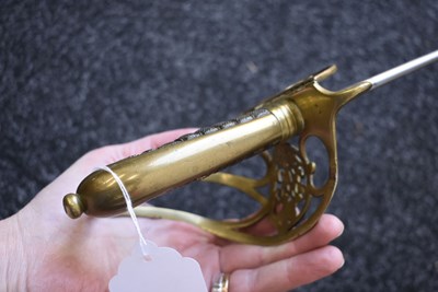 Lot 175 - A VICTORIAN 1822 PATTERN INDIAN ARMY OFFICER'S SWORD