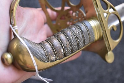 Lot 175 - A VICTORIAN 1822 PATTERN INDIAN ARMY OFFICER'S SWORD