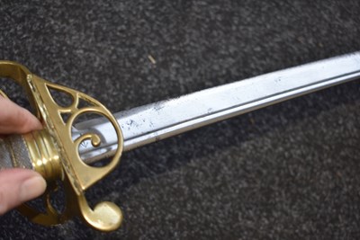 Lot 175 - A VICTORIAN 1822 PATTERN INDIAN ARMY OFFICER'S SWORD
