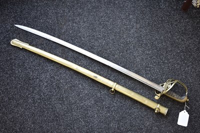 Lot 175 - A VICTORIAN 1822 PATTERN INDIAN ARMY OFFICER'S SWORD