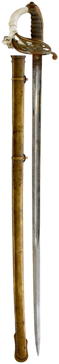 Lot 174 - A VICTORIAN 1822 PATTERN GENERAL OFFICER'S SWORD