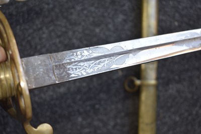Lot 174 - A VICTORIAN 1822 PATTERN GENERAL OFFICER'S SWORD