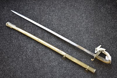 Lot 174 - A VICTORIAN 1822 PATTERN GENERAL OFFICER'S SWORD