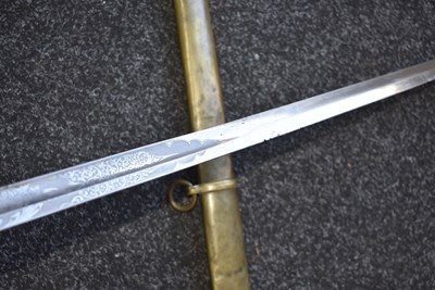 Lot 174 - A VICTORIAN 1822 PATTERN GENERAL OFFICER'S SWORD
