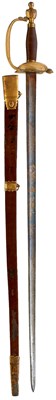 Lot 159 - A 1796 PATTERN INFANTRY OFFICER'S SWORD