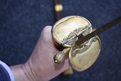 Lot 159 - A 1796 PATTERN INFANTRY OFFICER'S SWORD