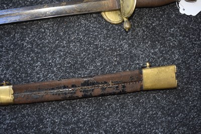 Lot 159 - A 1796 PATTERN INFANTRY OFFICER'S SWORD