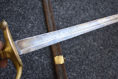 Lot 159 - A 1796 PATTERN INFANTRY OFFICER'S SWORD