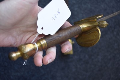 Lot 159 - A 1796 PATTERN INFANTRY OFFICER'S SWORD