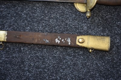 Lot 159 - A 1796 PATTERN INFANTRY OFFICER'S SWORD
