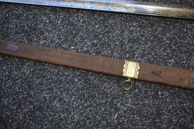 Lot 159 - A 1796 PATTERN INFANTRY OFFICER'S SWORD
