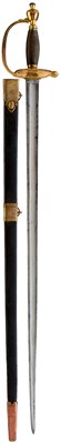 Lot 160 - A 1796 PATTERN INFANTRY OFFICER'S SWORD