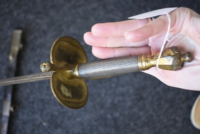 Lot 161 - A 1796 PATTERN INFANTRY OFFICER'S SWORD