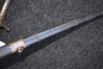 Lot 161 - A 1796 PATTERN INFANTRY OFFICER'S SWORD