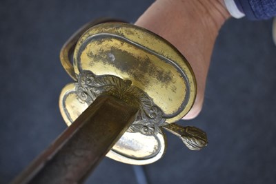 Lot 161 - A 1796 PATTERN INFANTRY OFFICER'S SWORD