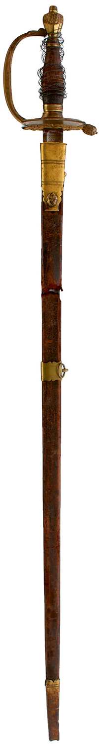 Lot 162 - A 1796 PATTERN INFANTRY OFFICER'S SWORD