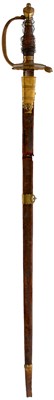 Lot 162 - A 1796 PATTERN INFANTRY OFFICER'S SWORD