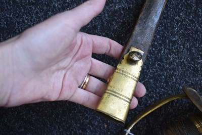 Lot 162 - A 1796 PATTERN INFANTRY OFFICER'S SWORD