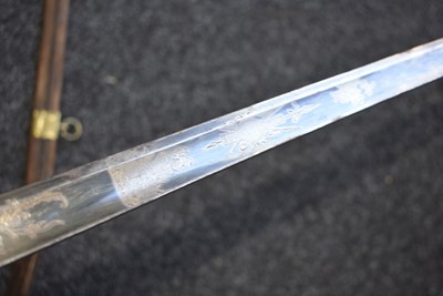 Lot 162 - A 1796 PATTERN INFANTRY OFFICER'S SWORD