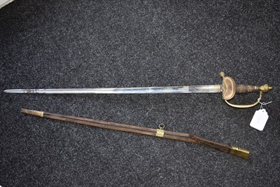 Lot 162 - A 1796 PATTERN INFANTRY OFFICER'S SWORD