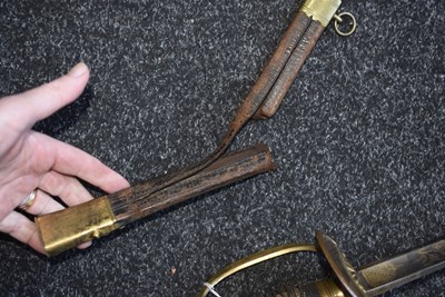 Lot 162 - A 1796 PATTERN INFANTRY OFFICER'S SWORD