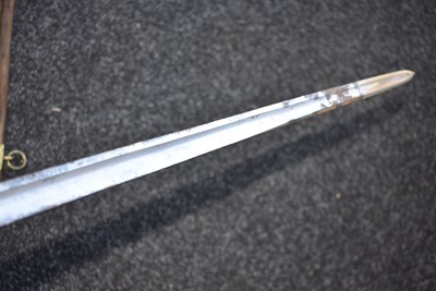 Lot 162 - A 1796 PATTERN INFANTRY OFFICER'S SWORD