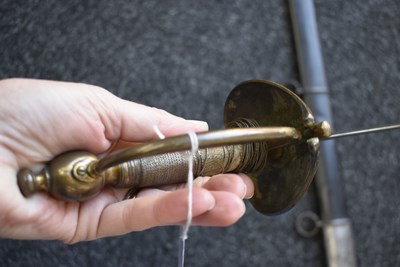 Lot 150 - A 1796 PATTERN HEAVY CAVALRY OFFICER'S DRESS SWORD