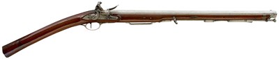 Lot 443 - A VERY RARE 25-BORE FLINTLOCK RIFLED SADDLE CARBINE BY ROBERT WOGDON