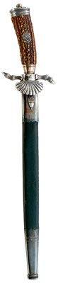 Lot 771 - A THIRD REICH HUNTING ASSOCIATION HANGER OR DAGGER