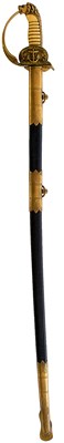 Lot 751 - A THIRD REICH NAVAL WARRANT OFFICER'S SWORD
